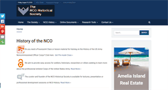 Desktop Screenshot of ncohistory.com